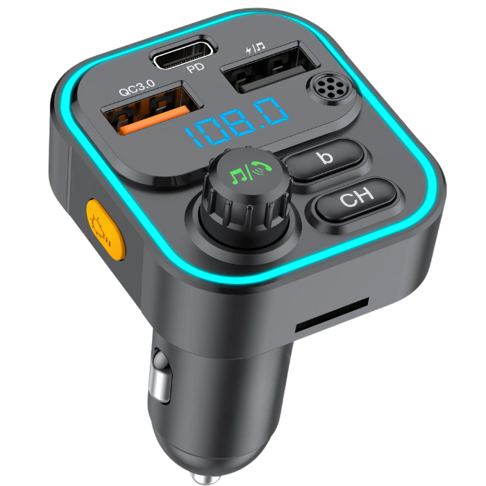 NETSTAT® C17 Car FM Modulator, Bluetooth 5.3